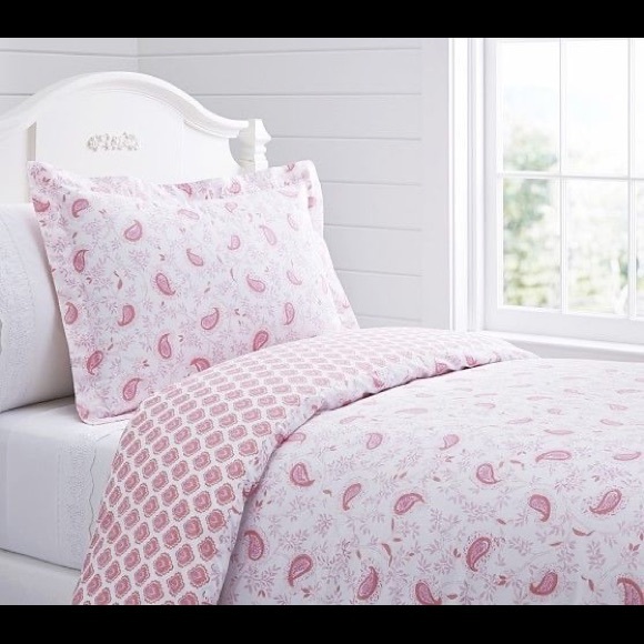 Pottery Barn Kids Bedding Lara Paisley Duvet Cover Poshmark